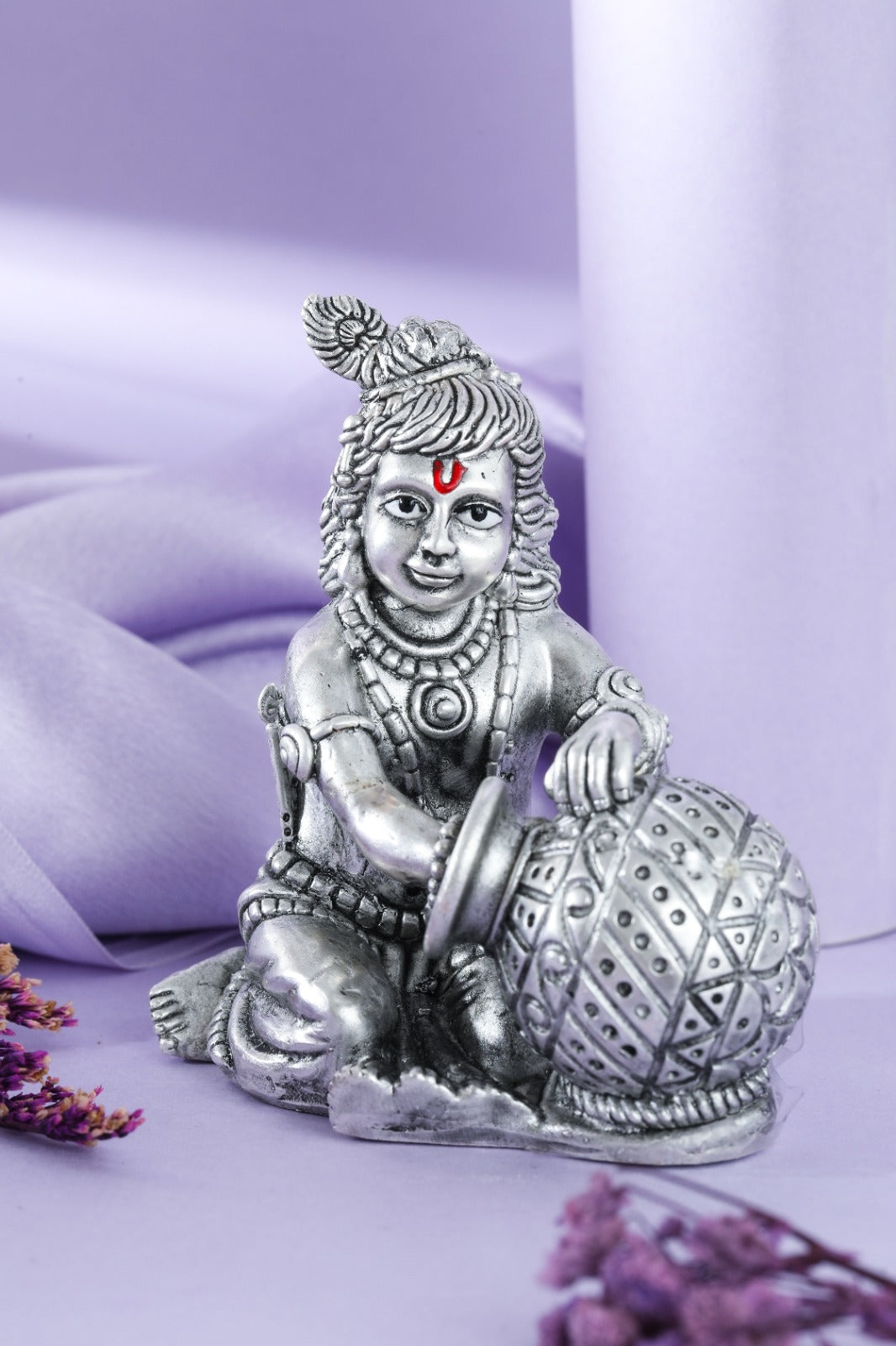 Bal Krishna Butter Pot Idol