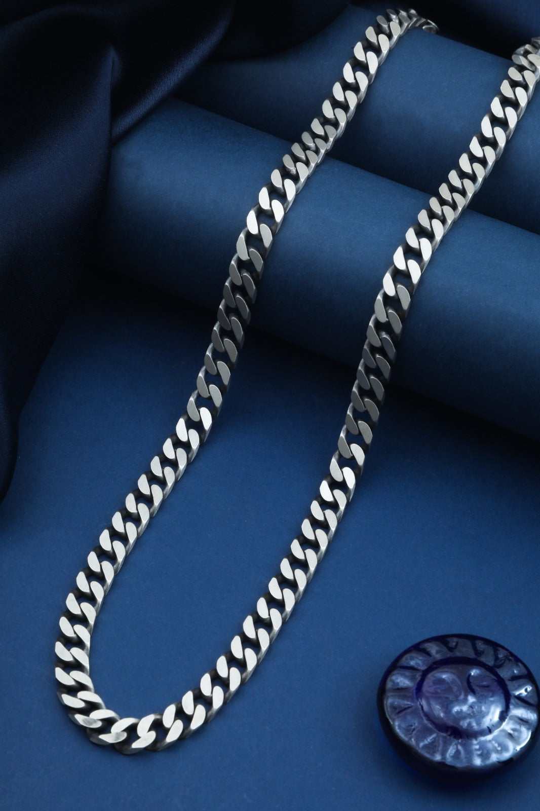 Satin Face Curb Chain