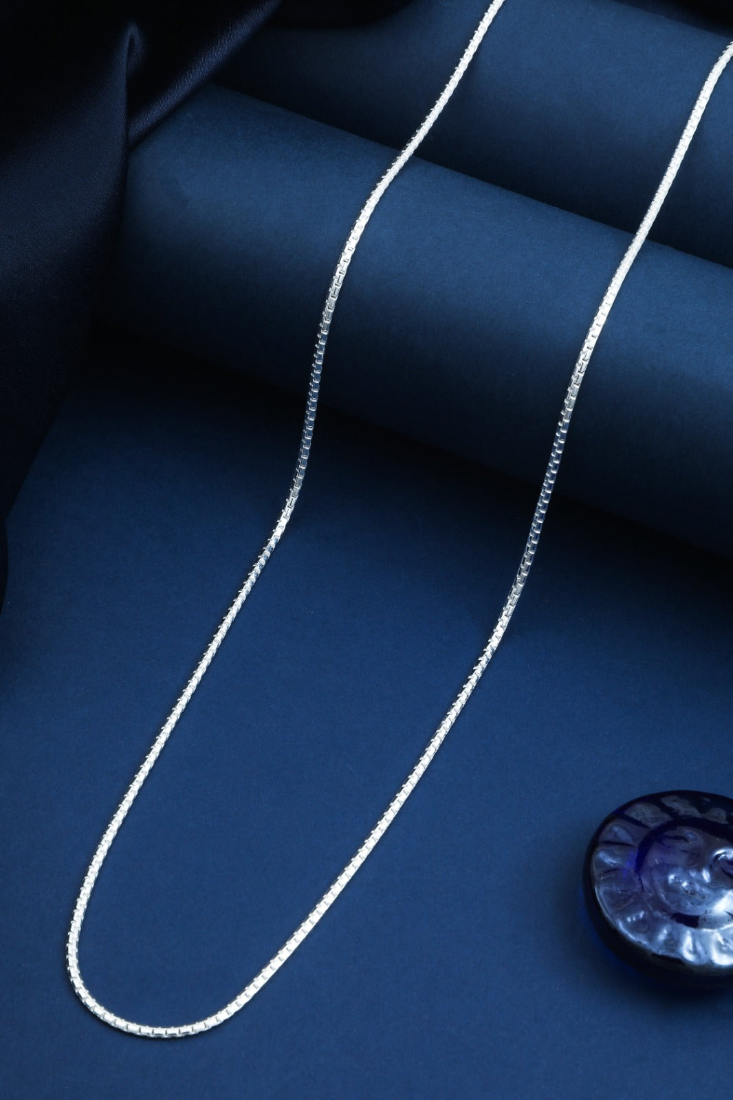 Precision Box Link Silver Chain