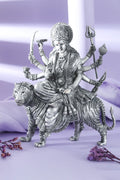 Durga Idol on Tiger