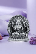 Gaja Lakshmi Silver Finish Idol