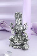Goddess Lakshmi Lotus Idol