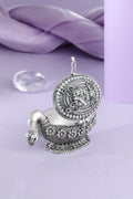 Lord Ganesha Hamsa Kumkum Box - Open View