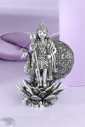 Lord Murugan Idol with Peacock and Vel