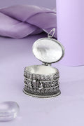 Lord Venkateswara Antique Silver Finish Trinket Box