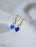 Mira Pearl Silver Hoops