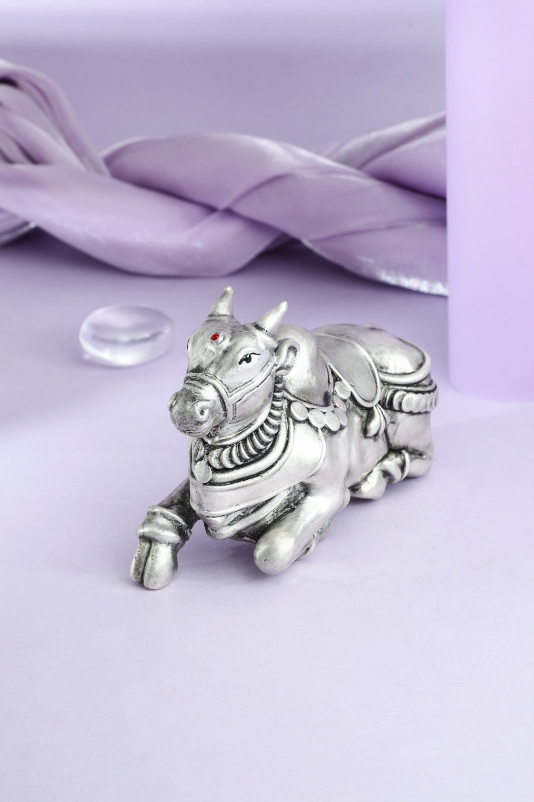 Nandi Bull Silver Idol