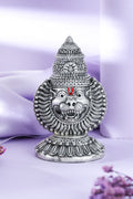 Silver-Tone Lord Narasimha Idol