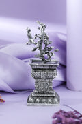 Silver Tulsi Vrindavan Idol