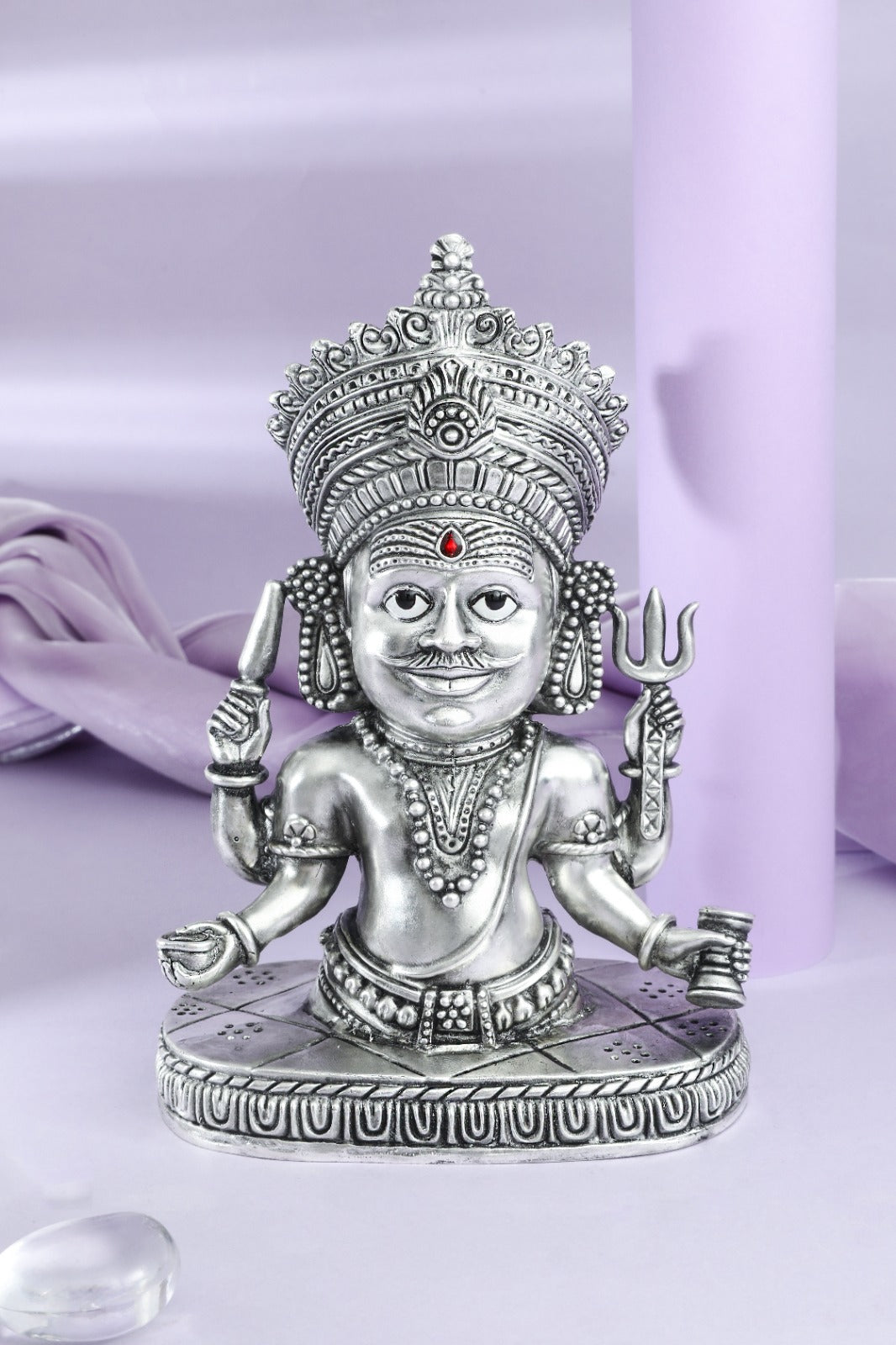 Traditional Silver Idol